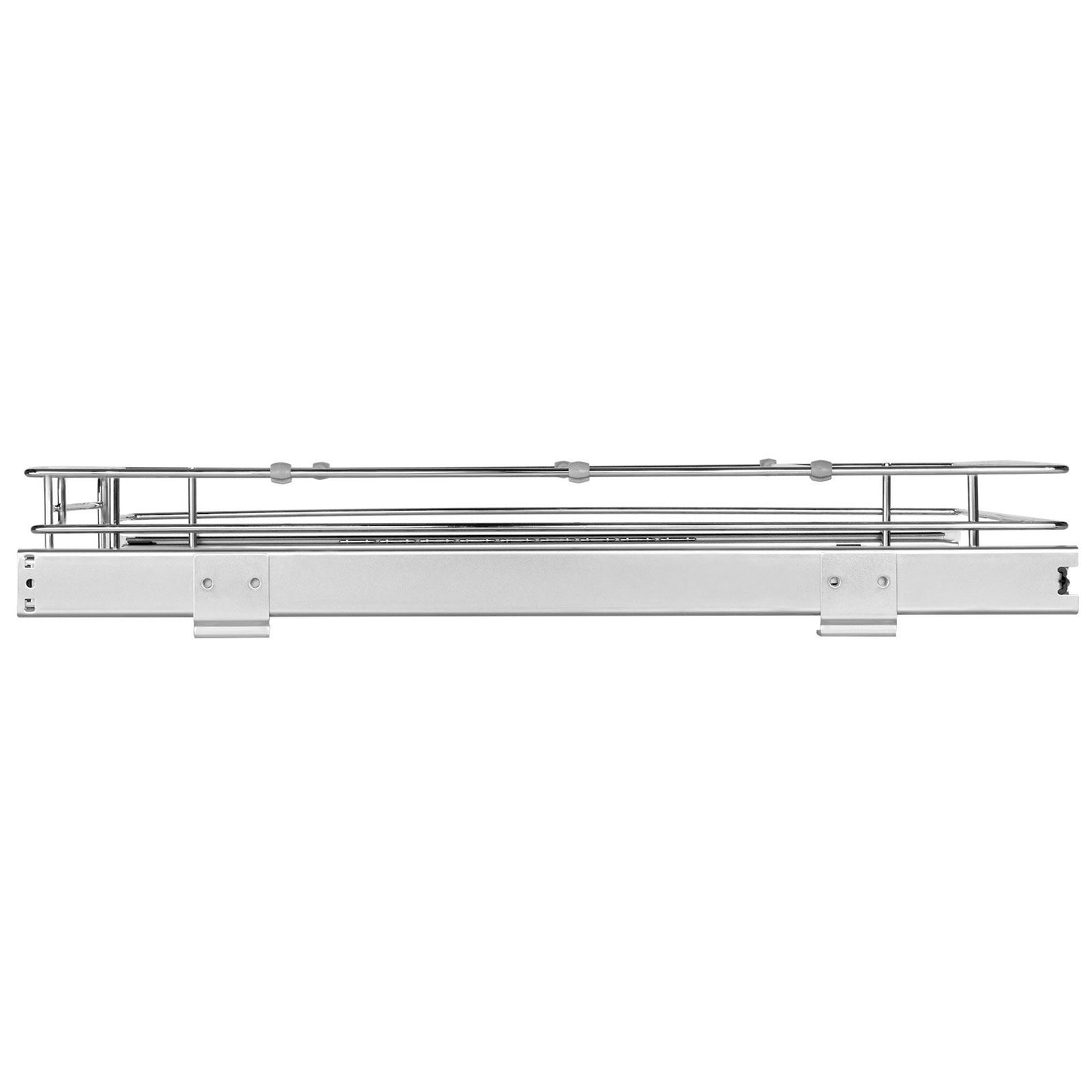 VEVOR heavy-duty pull-out cabinet organizer with smooth slide-out drawer, durable metal construction, ideal for kitchen or bathroom storage and space optimization