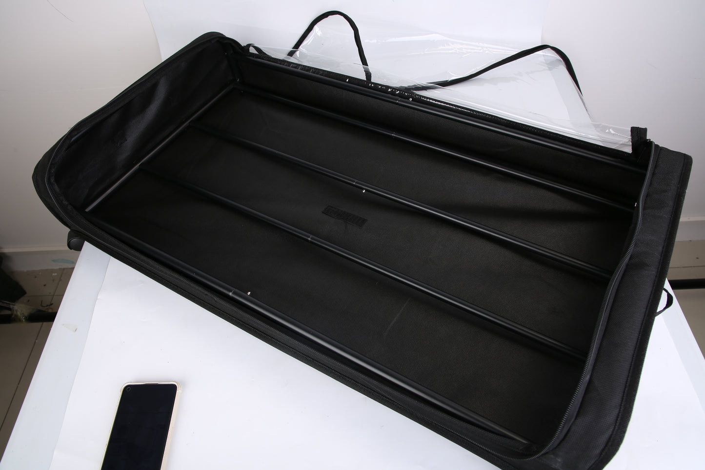 2PCS Under Bed Storage Containers with Lids, Wheels & Strap Handles – 42L (11 Gal) Each – Space-Saving Organizers – FedEx Shipping