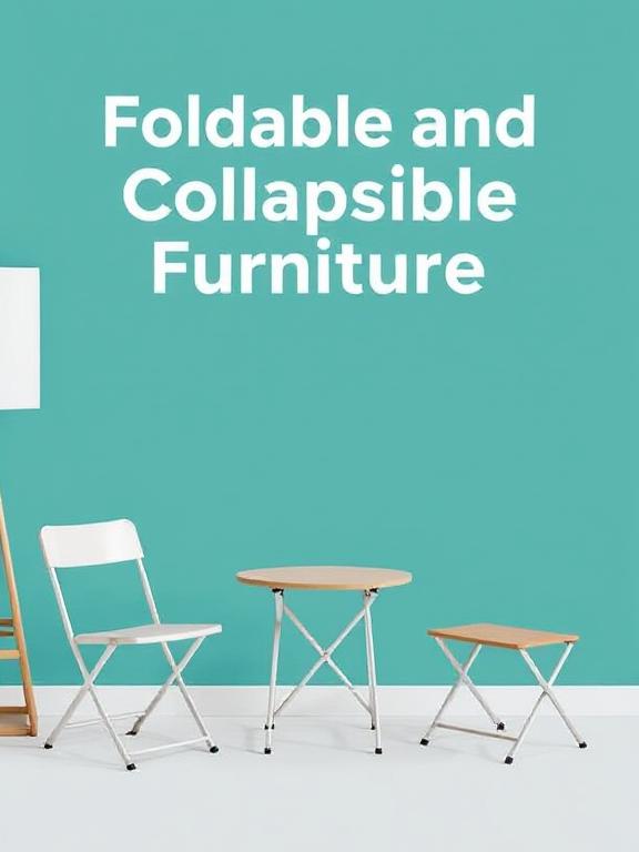 Foldable or Collapsible Furniture