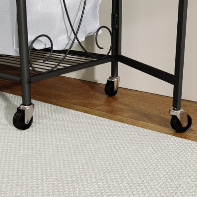 Multi-functional laundry hamper organizer with metal frame, storage shelves, hanging rail, and rolling wheels—space-saving design for laundry rooms, bedrooms, or bathrooms
