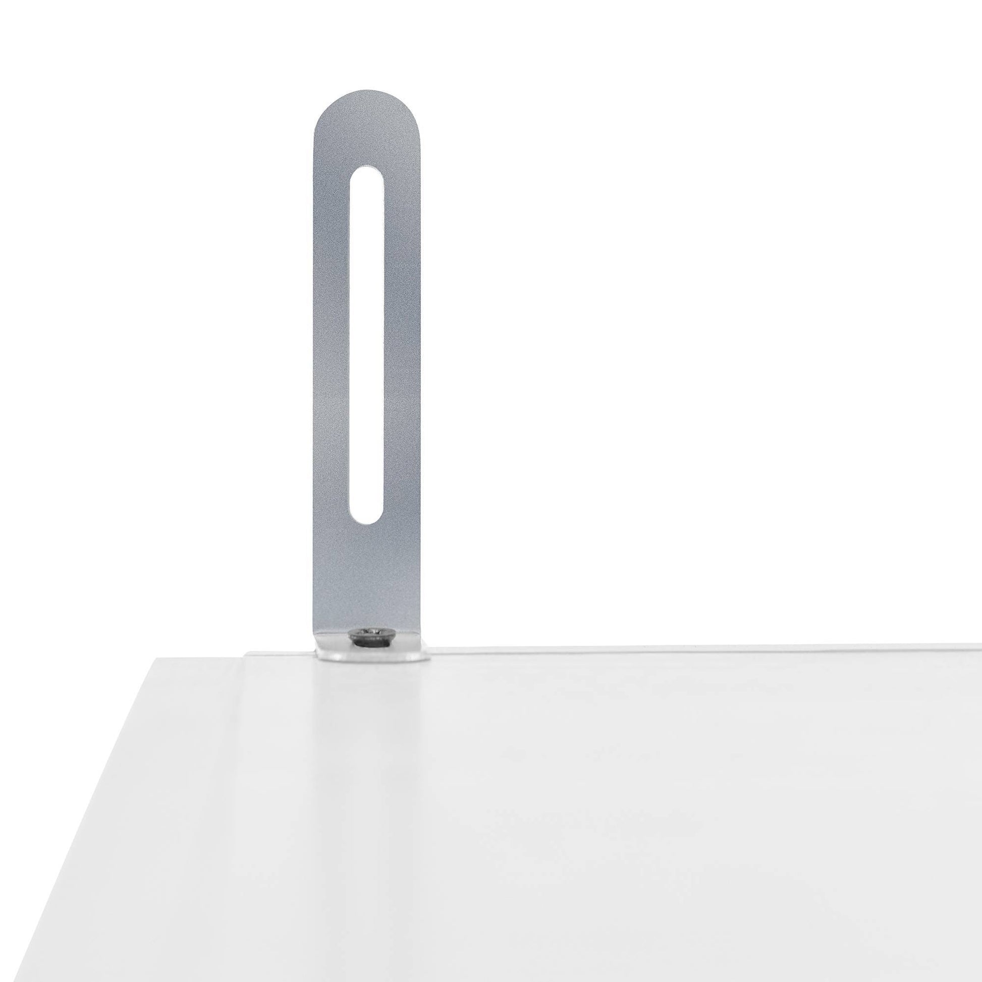 Tall white corner bathroom cabinet with triangular design, double doors, and adjustable interior shelves, fits neatly into small spaces for organized storage of toiletries and essentials