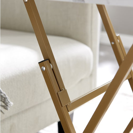 2-piece folding TV tray table set for snacks, laptops, or casual dining – portable, compact, and space-saving design